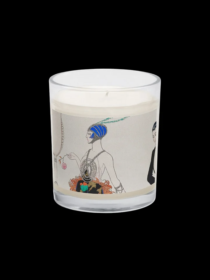 Laissez-moi-feule! Soy Wax Candle In A Clear Glass Jar. product image (2)