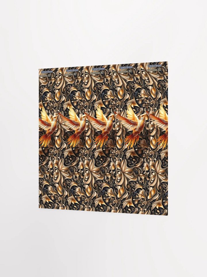 Hummingbird - 3D Stereogram Poster product image (6)