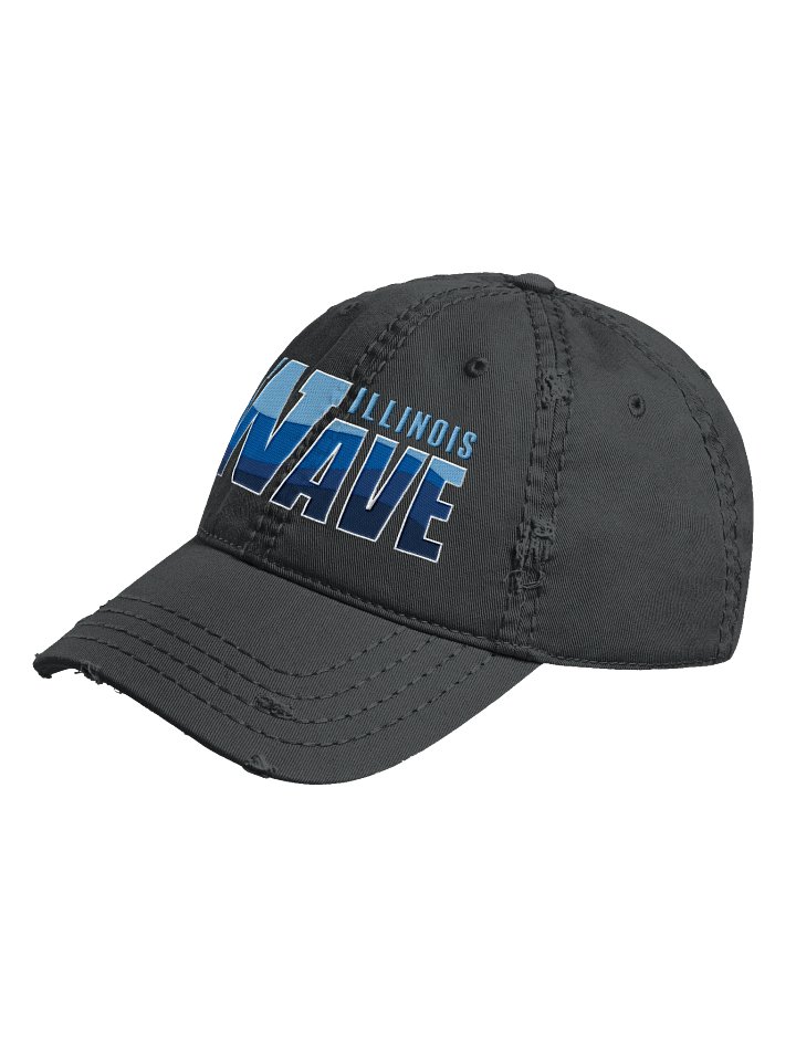 IL Wave (Distressed) hat product image (8)