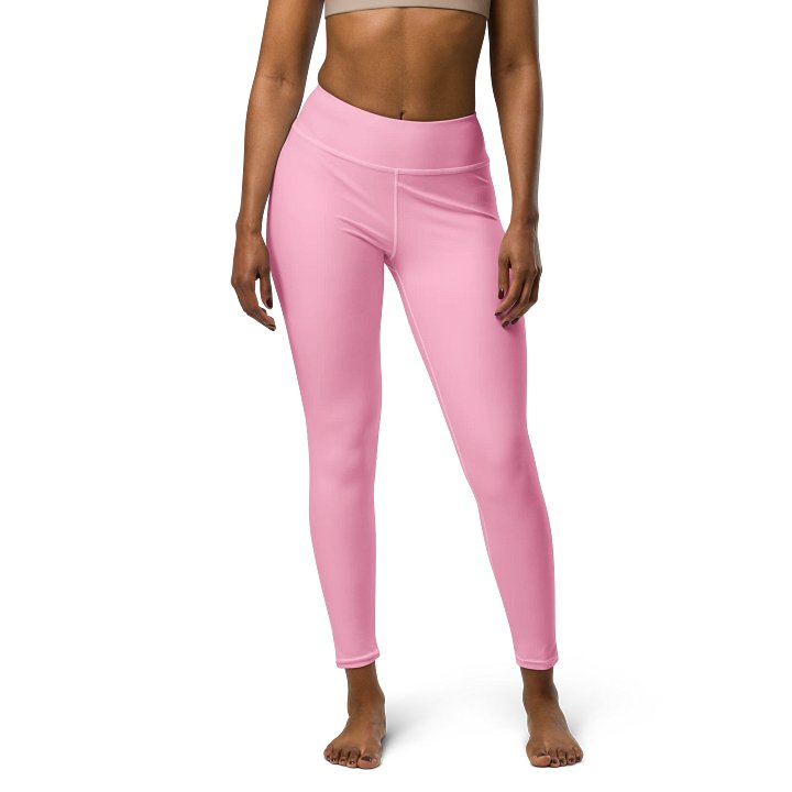Blush Bliss High-Waisted Yoga Leggings product image (1)