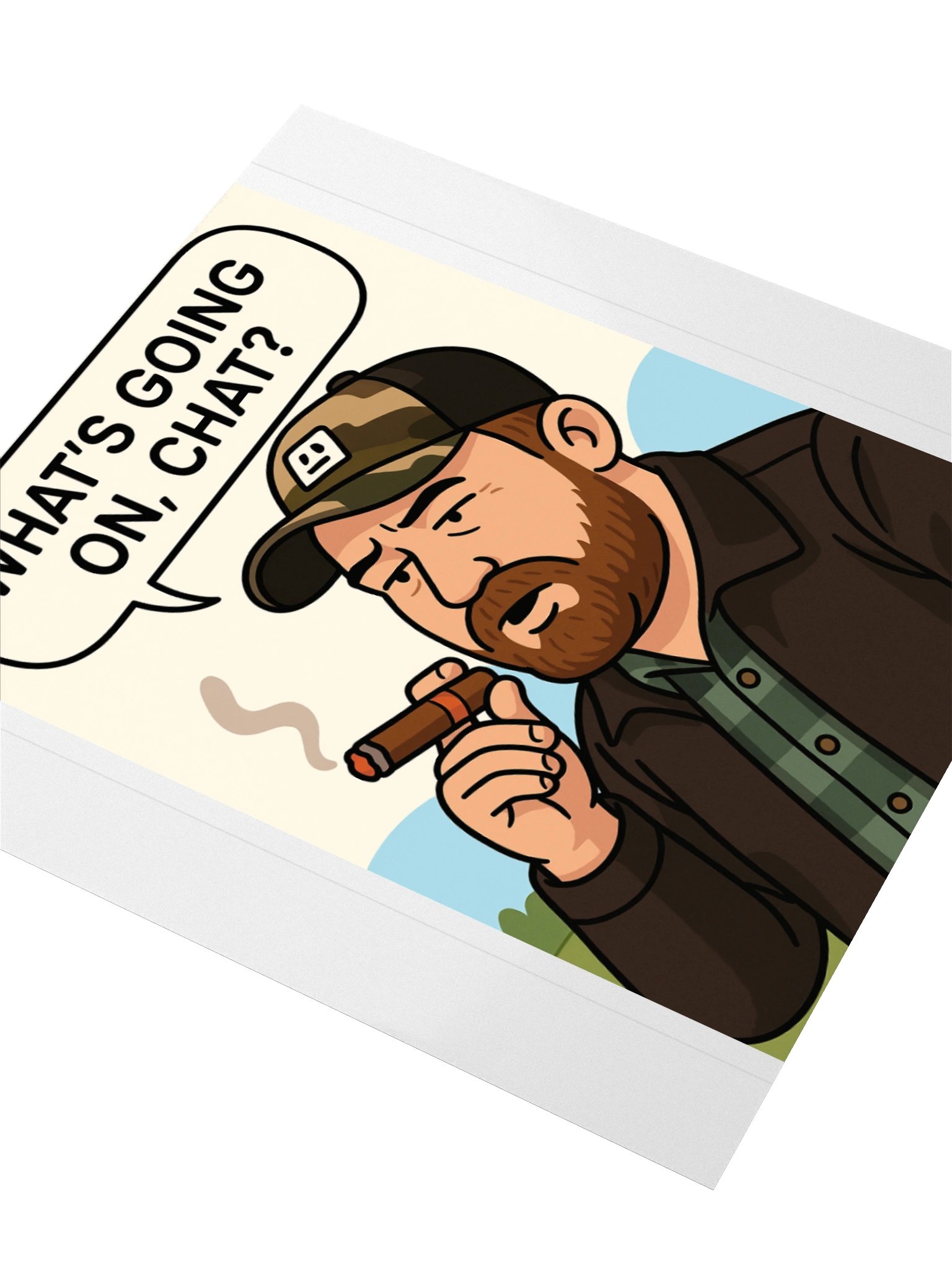 Bearded Chat Sticker Set product image (6)