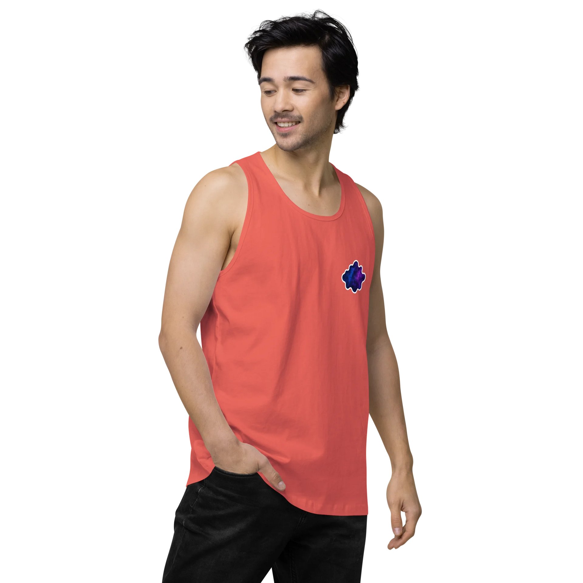 NBLVA Cosmic Swirl Men's Tank Top product image (3)