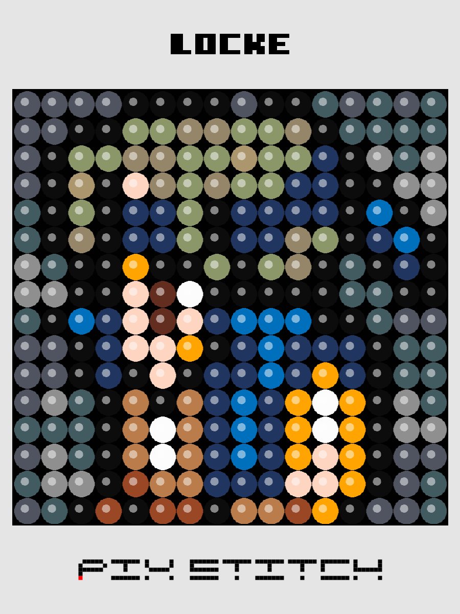 Locke Pixel Art product image (1)