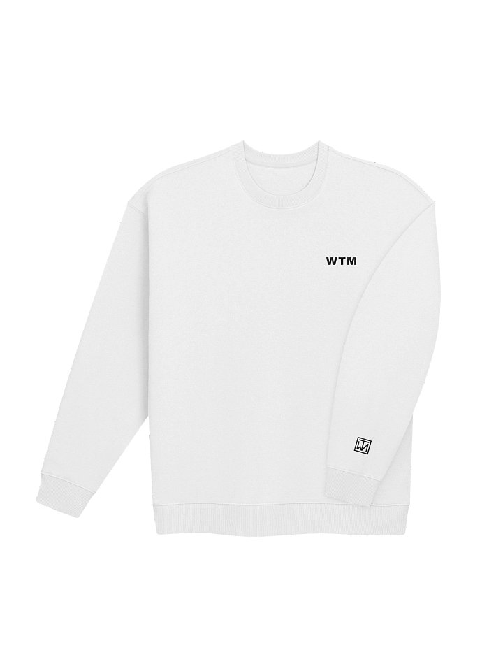 Foundation WTM Embroidered Crewneck — Dark Stitch product image (1)