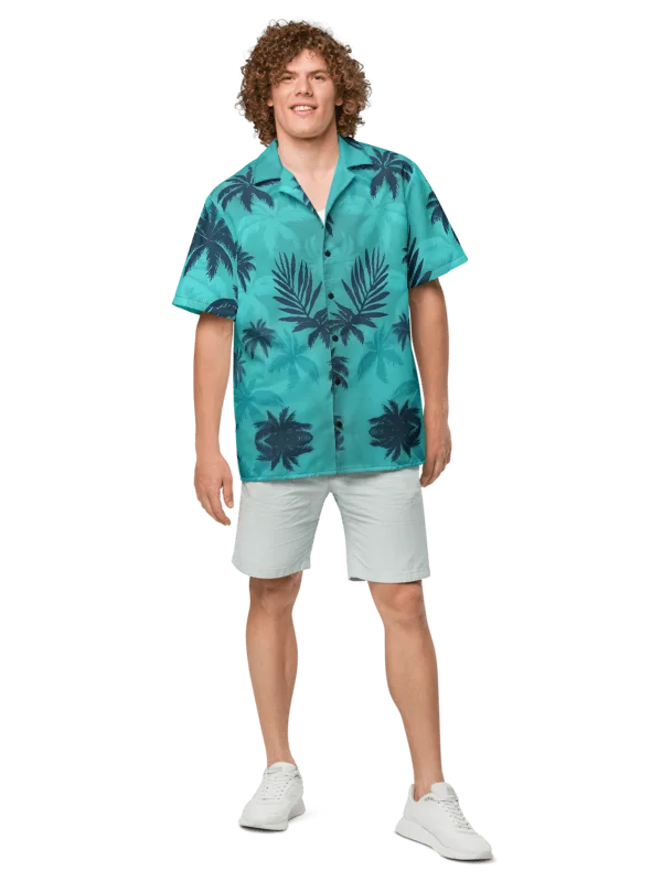 Tommy Vercetti Shirt | GTA Vice City Tommy Shirt - Blue Tropical Hawaiian Shirt product image (2)