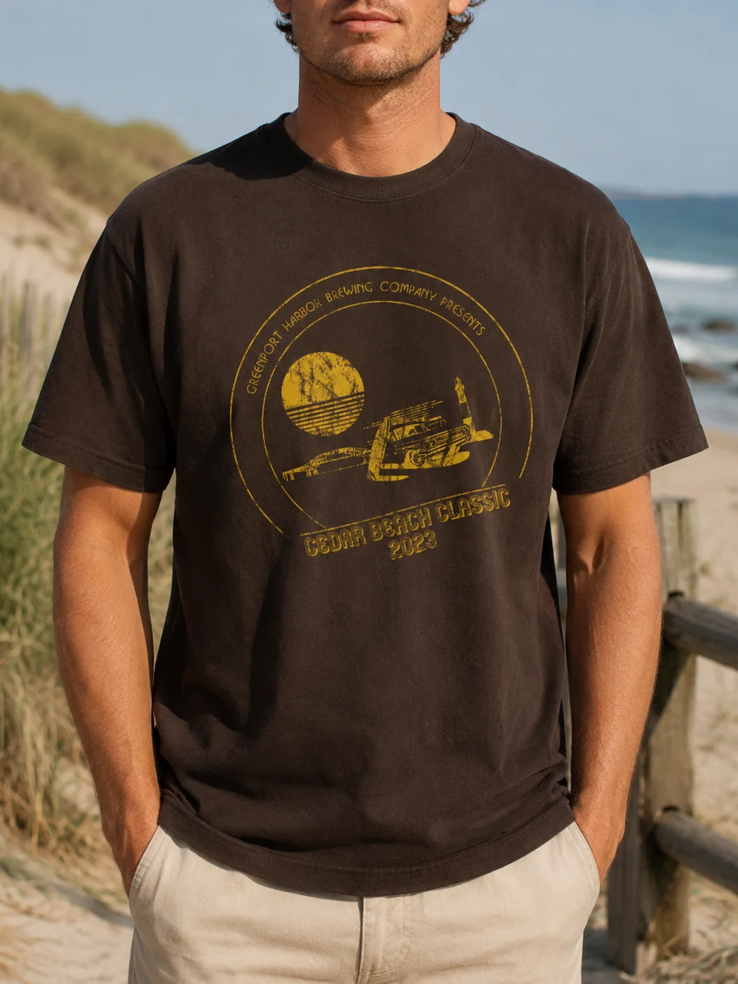 Cedar Beach Classic 2025 – Vintage T-Shirt product image (1)