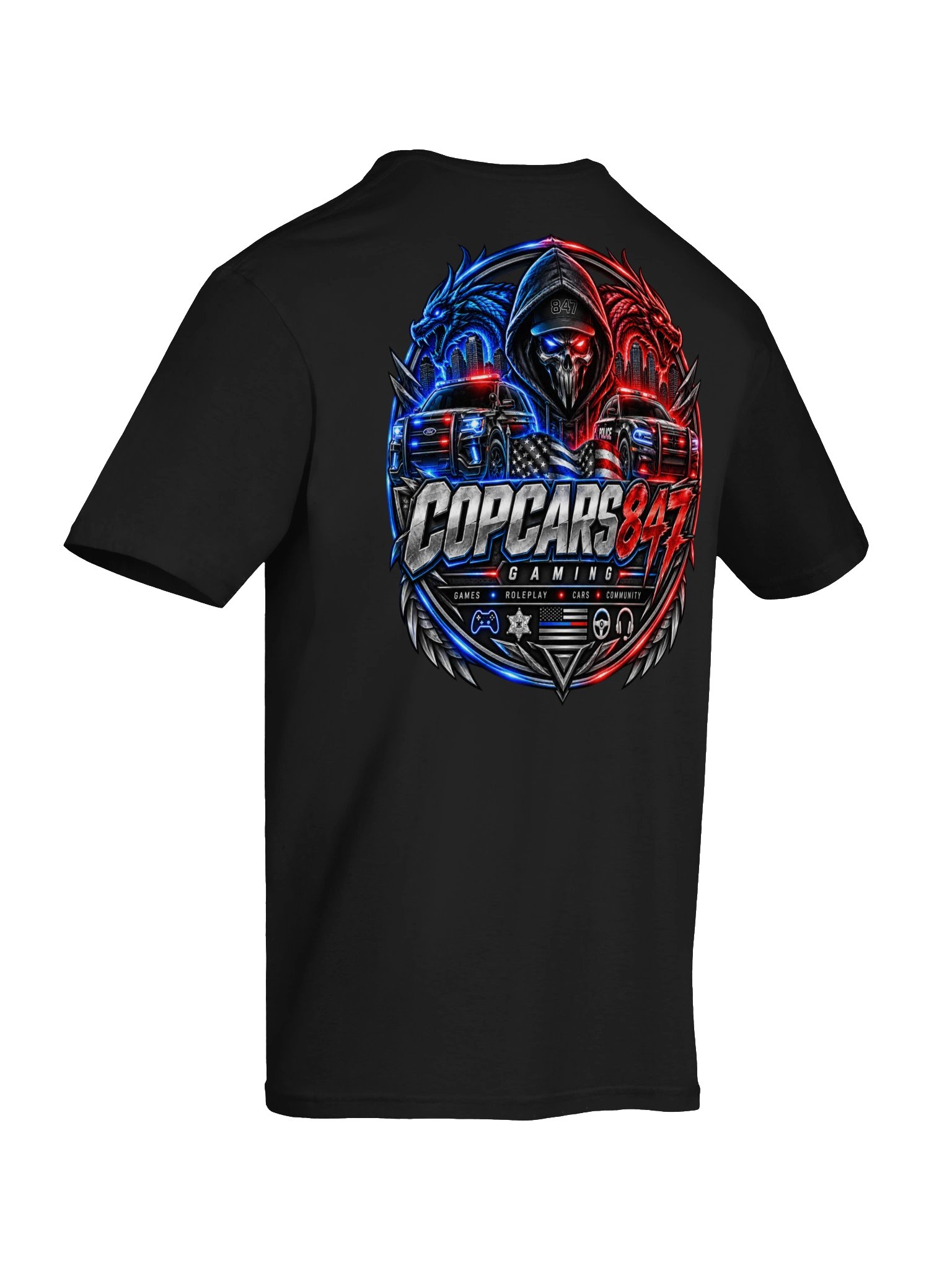 🚔 copcars847 — Code Red Tee product image (8)