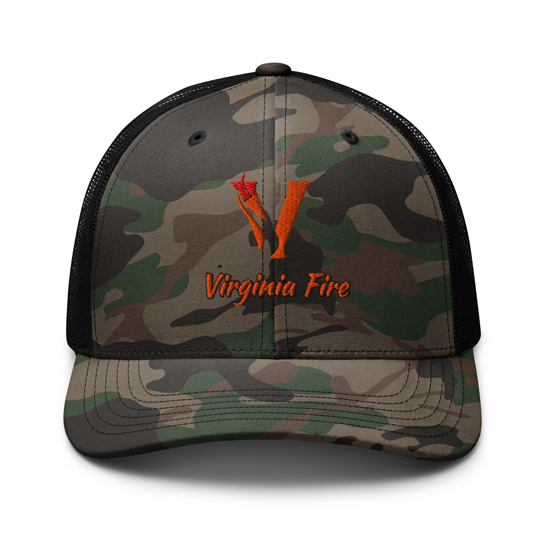 Virginia Fire Camo Hat product image (1)