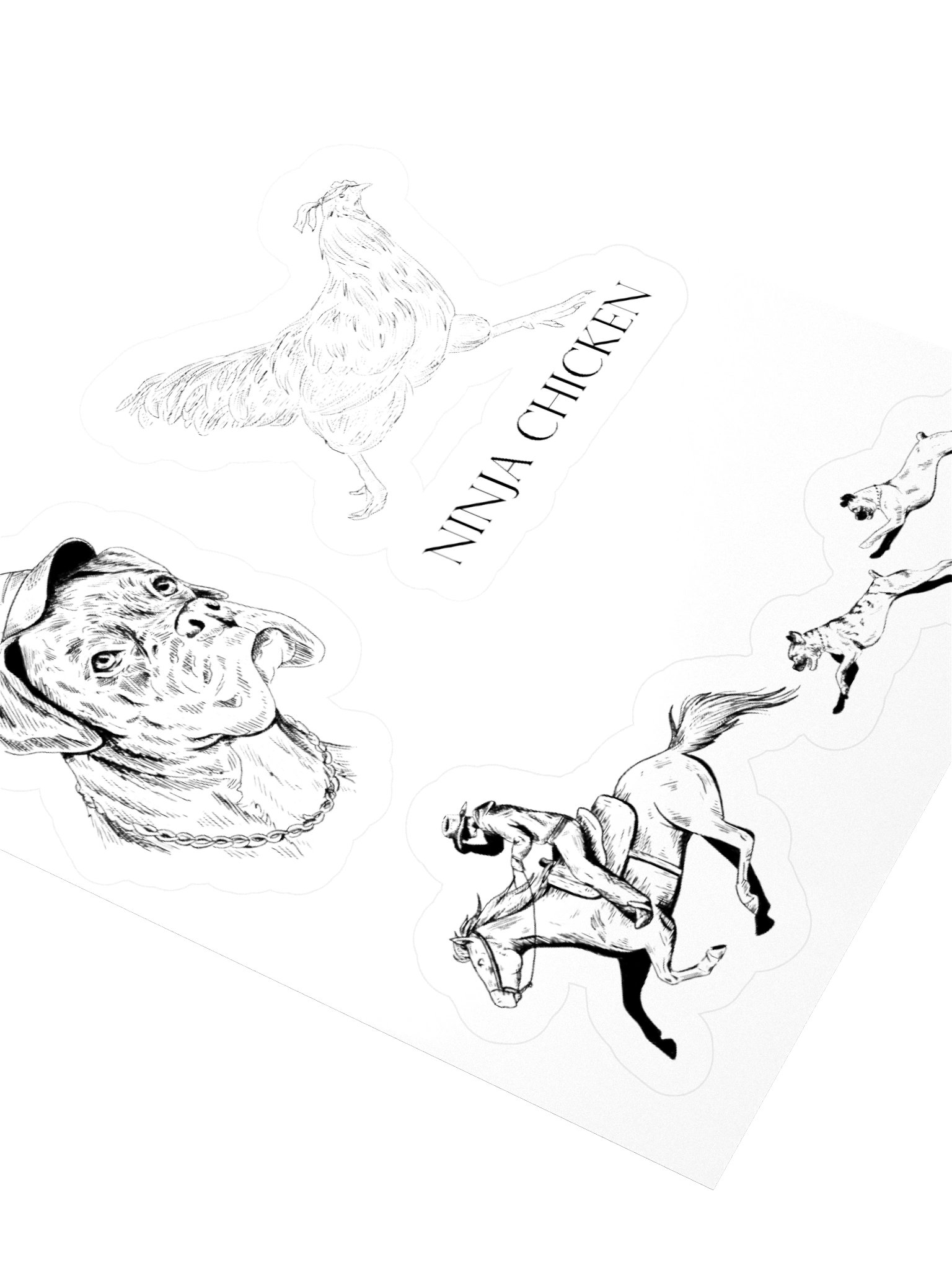 Line Art Sticker Sheet product image (7)