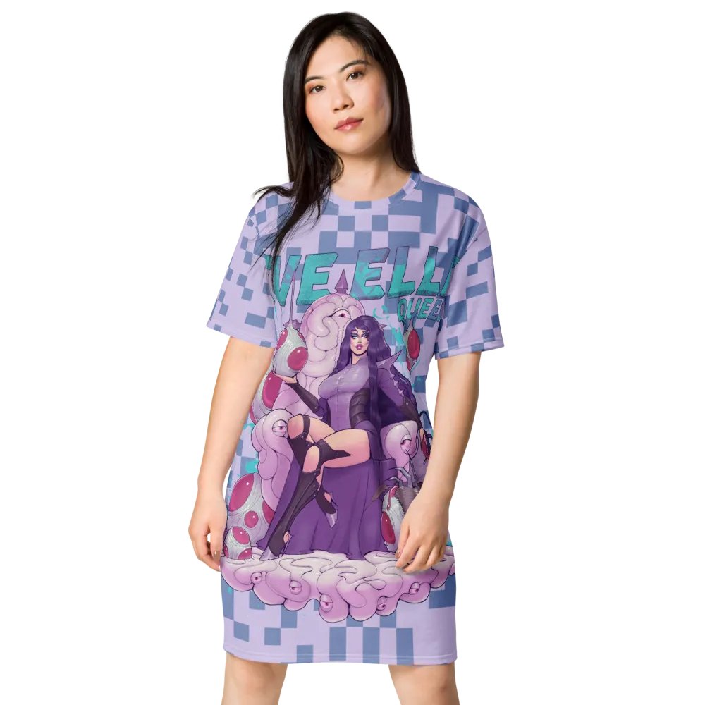 Eve Elle Alien Queen T-Shirt Dress - Mother Matrix product image (3)