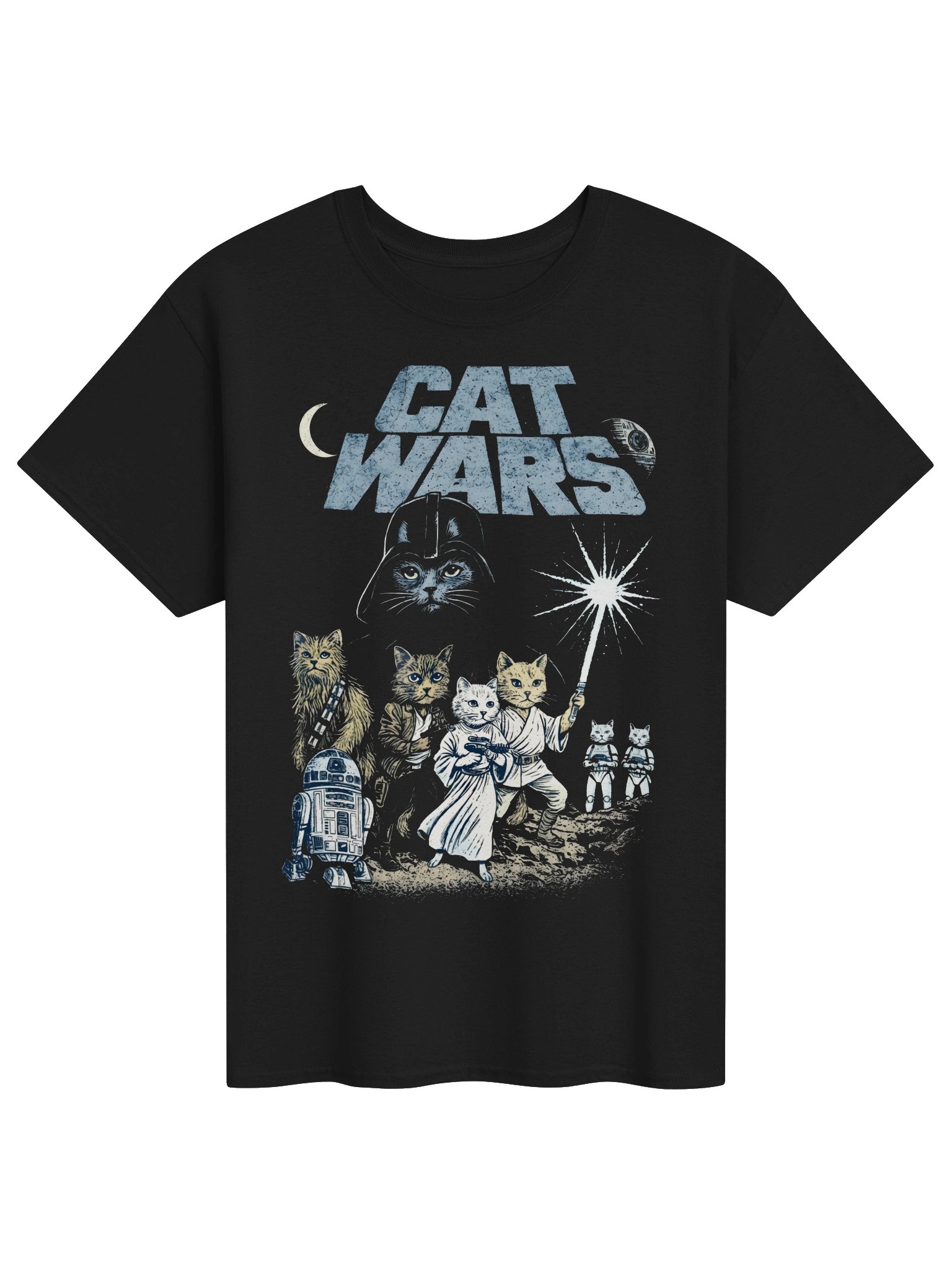 Cat Wars Parody Graphic Tee product image (1)