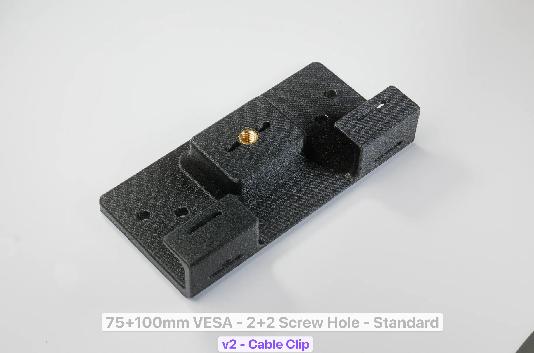Portable Monitor 75+100mm VESA Adapter (2-Screw Version) product image (3)