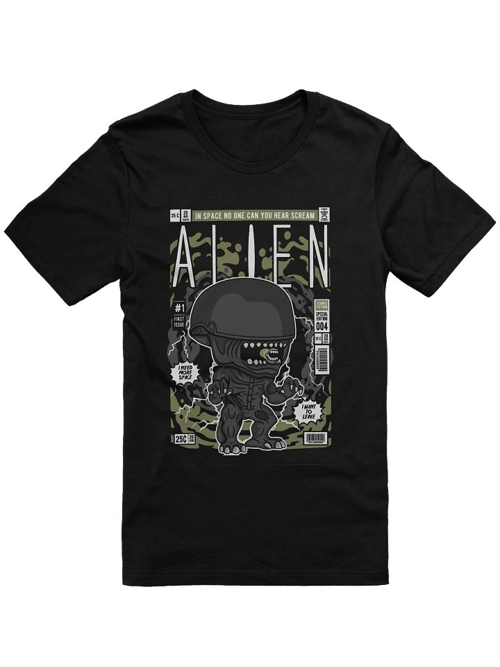 Galactic Menace Alien T-Shirt product image (1)
