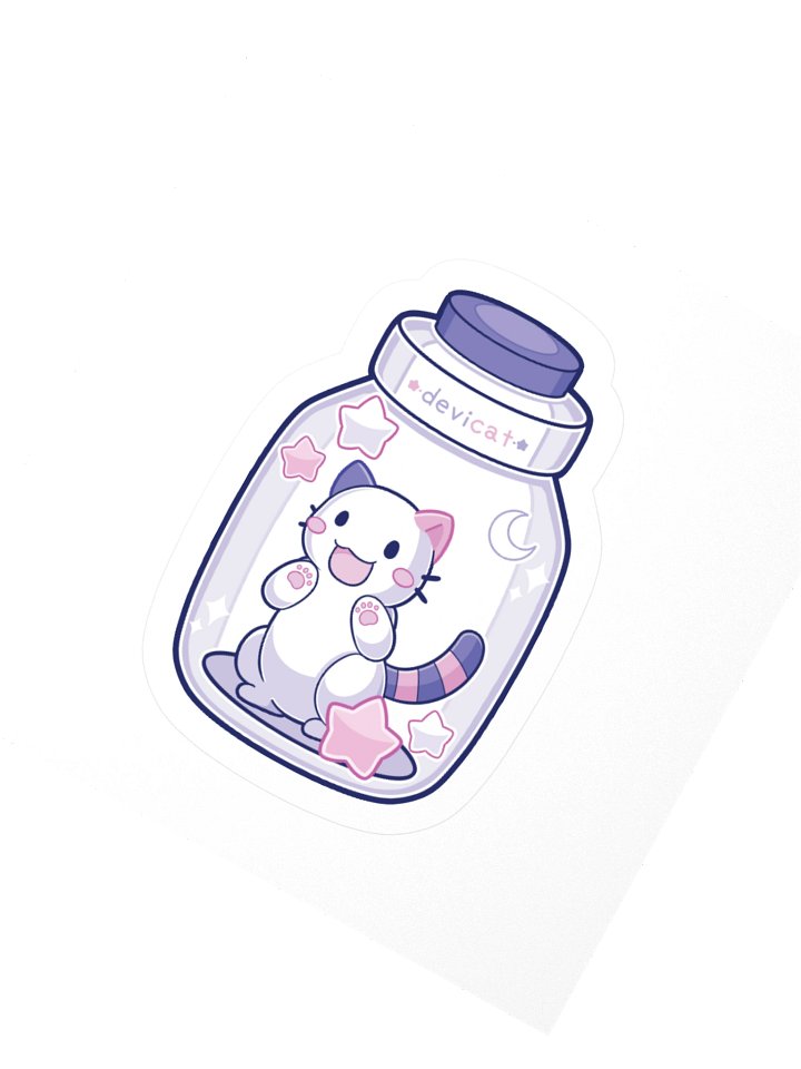 CandiCat Candi Jar 2024 Sticker product image (2)