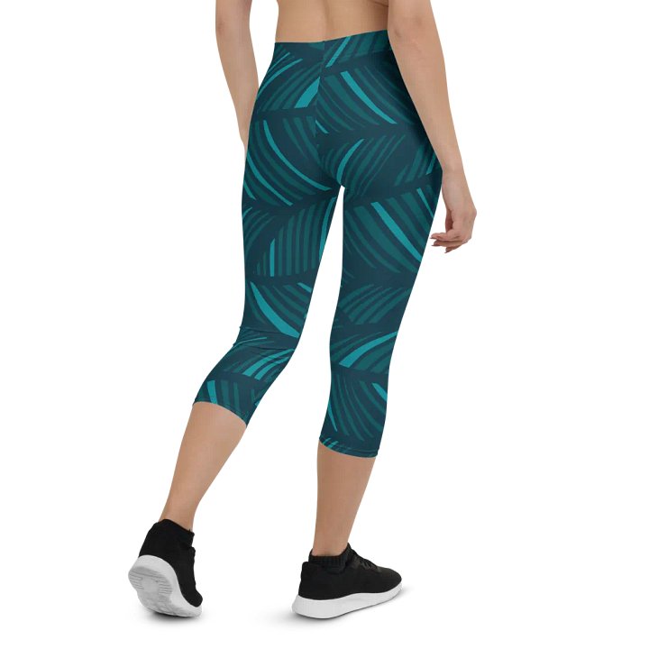All-Over Print Capri Leggings product image (2)