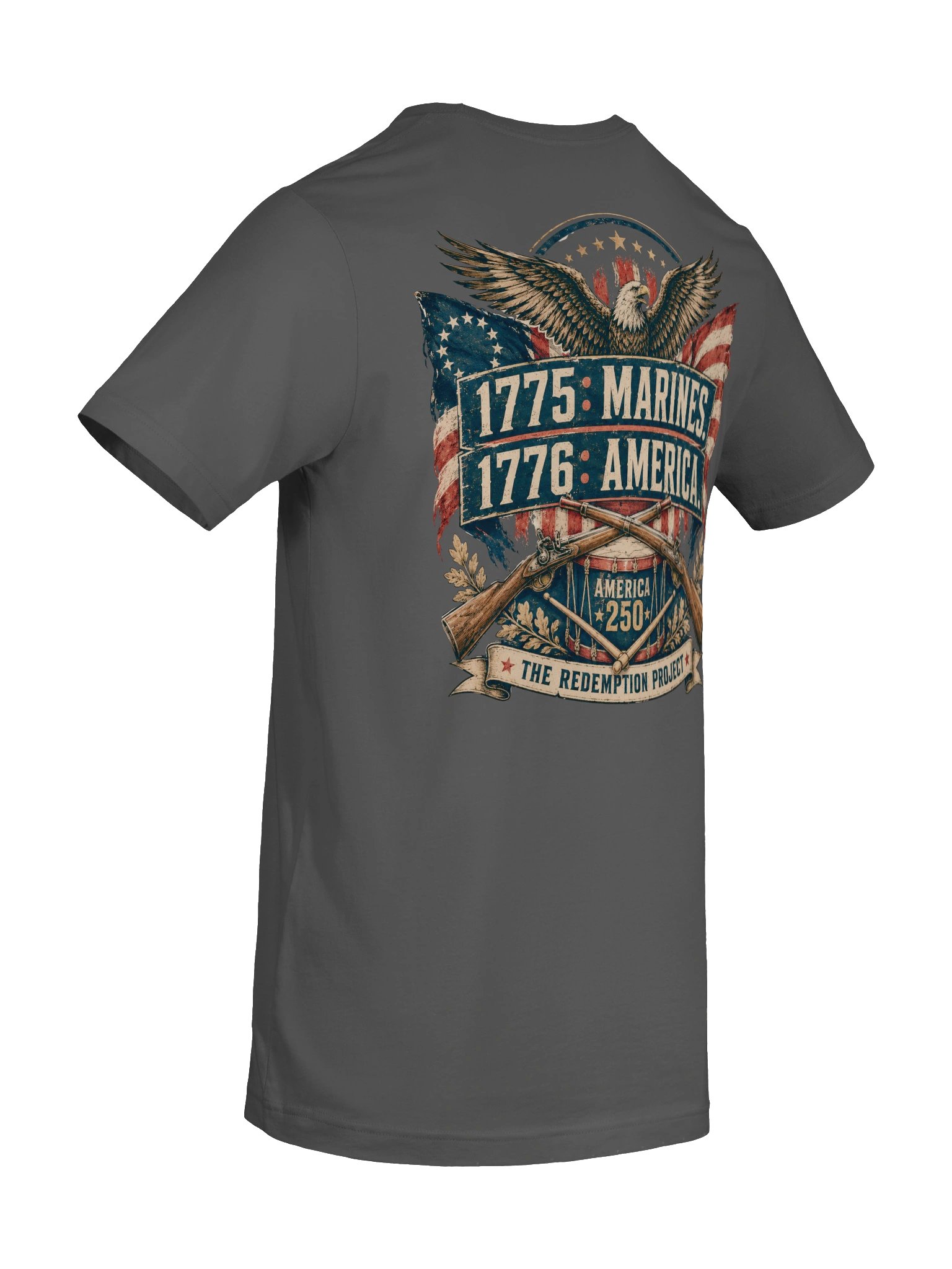 1775 Marines 1776 America T-Shirt Description: product image (8)