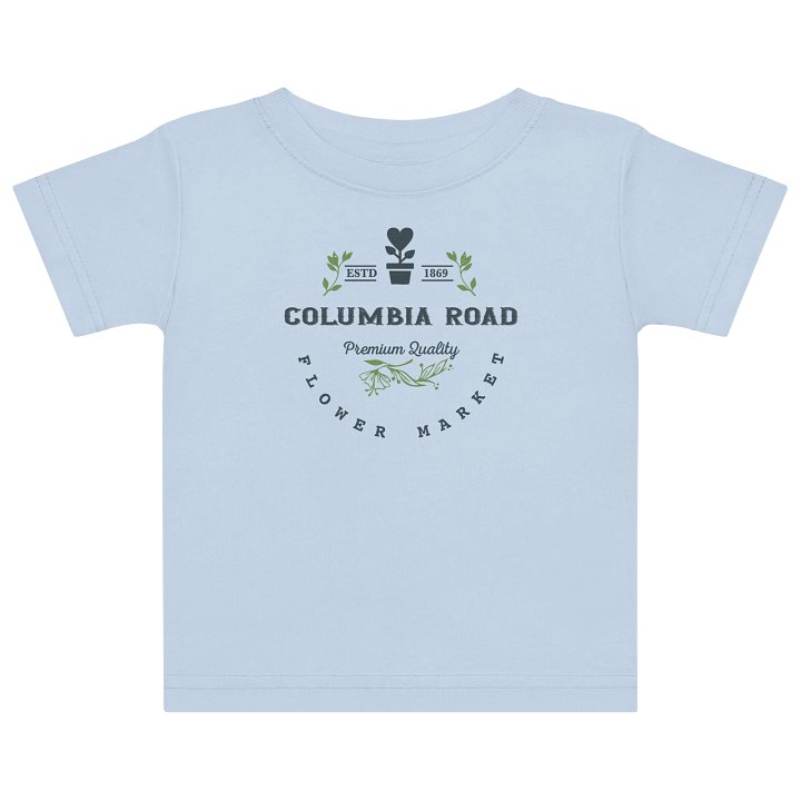 Columbia Road Market Baby T-Shirt (Blue) product image (1)