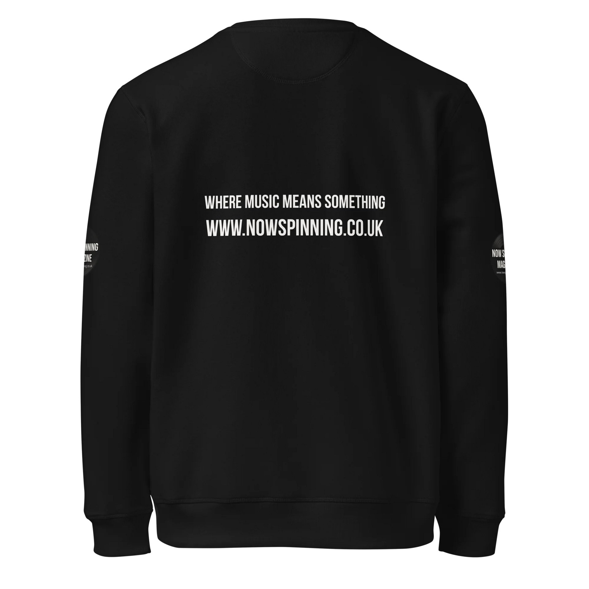 Now Spinning - Sweat Shirt with back and arm prints product image (5)