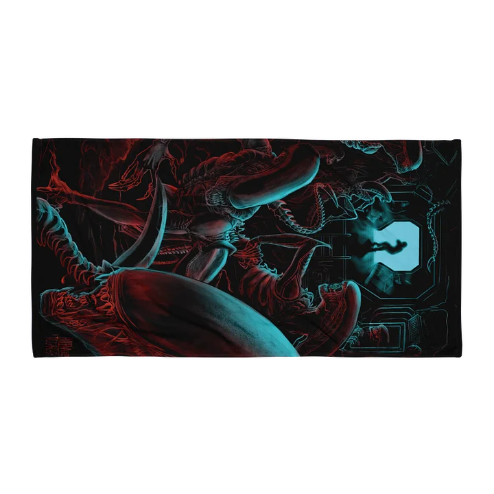 Aliens Beach Towel product image (1)