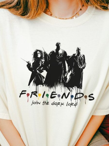 Friends Dark Lord Parody Funny Retro Fall Shirt product image (1)
