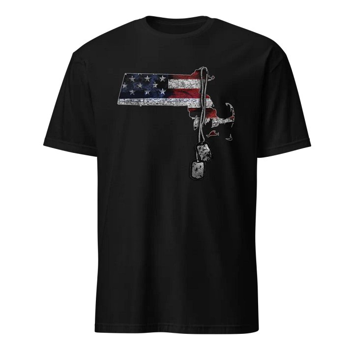 Massachusetts Veteran Dog Tags product image (1)