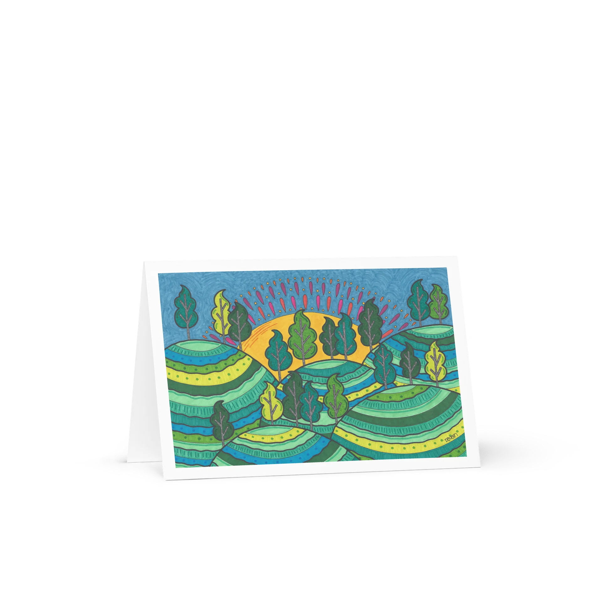 Art Card: Lumpy Hills product image (1)