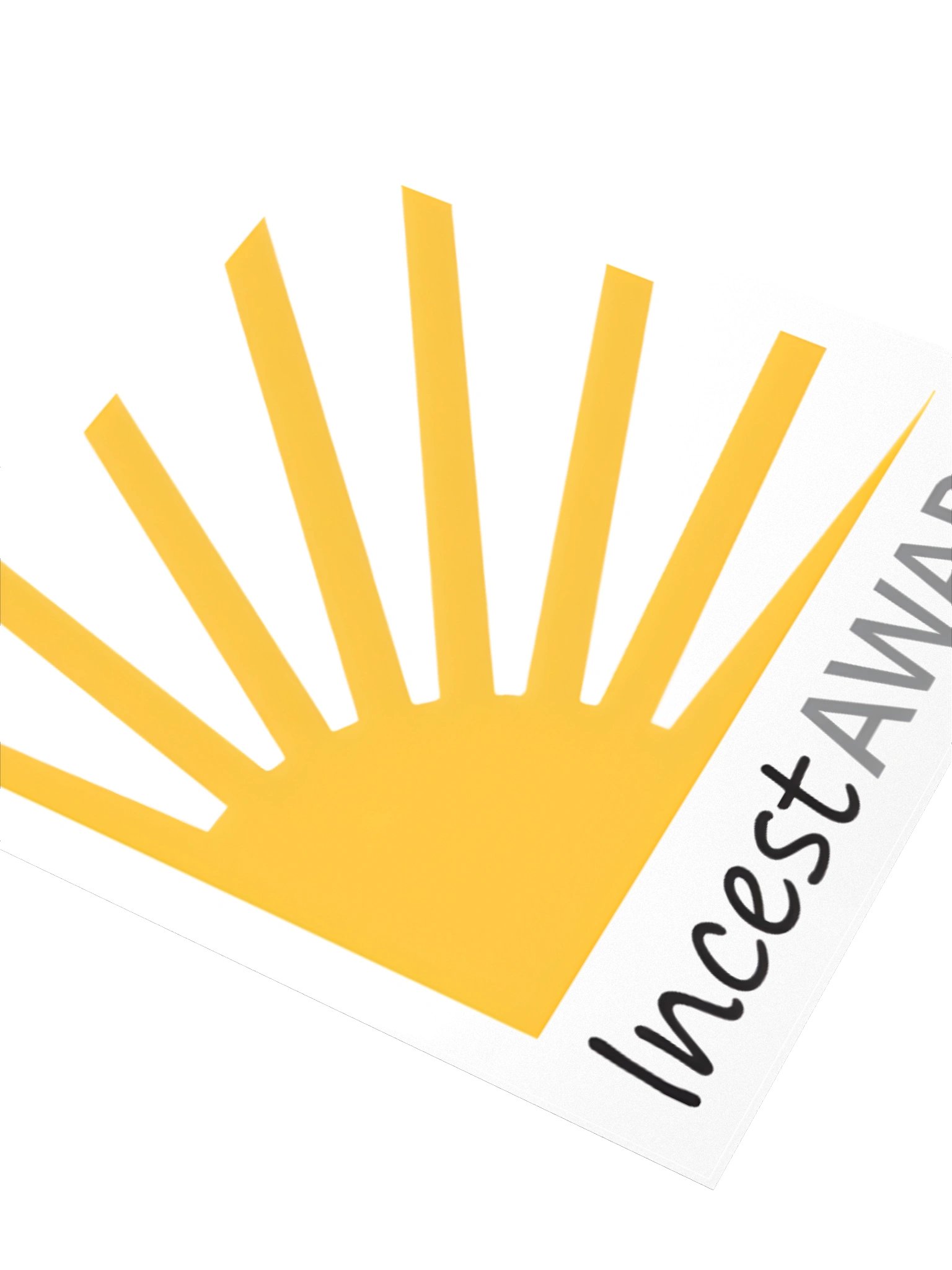 Incest AWARE | 3x3 Sticker product image (3)