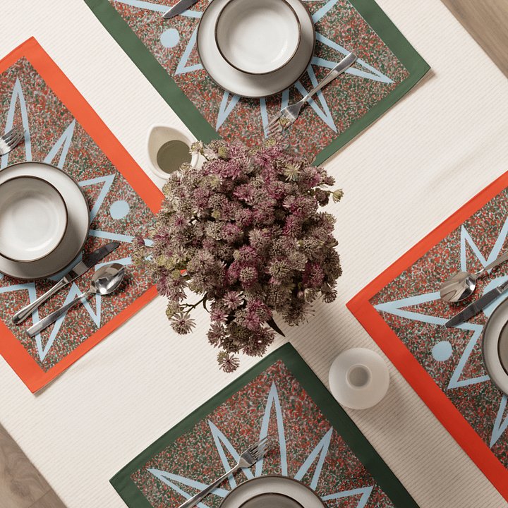 Orange/Green Green/Orange Placemats product image (2)