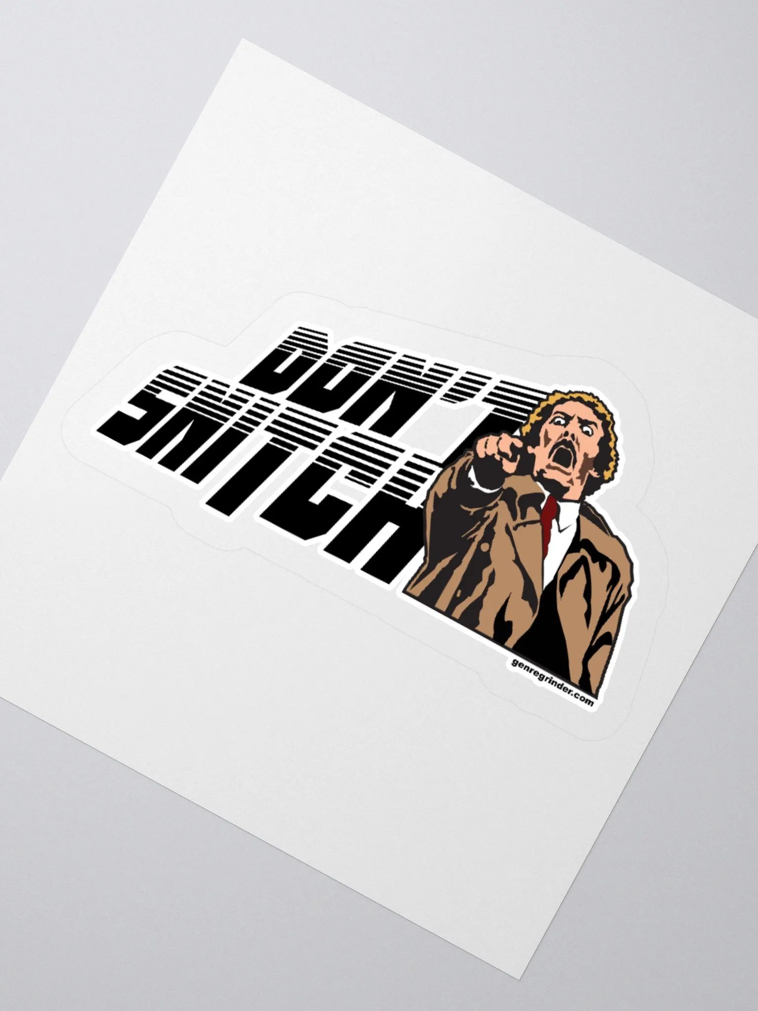 Don't Snitch (sticker) product image (2)