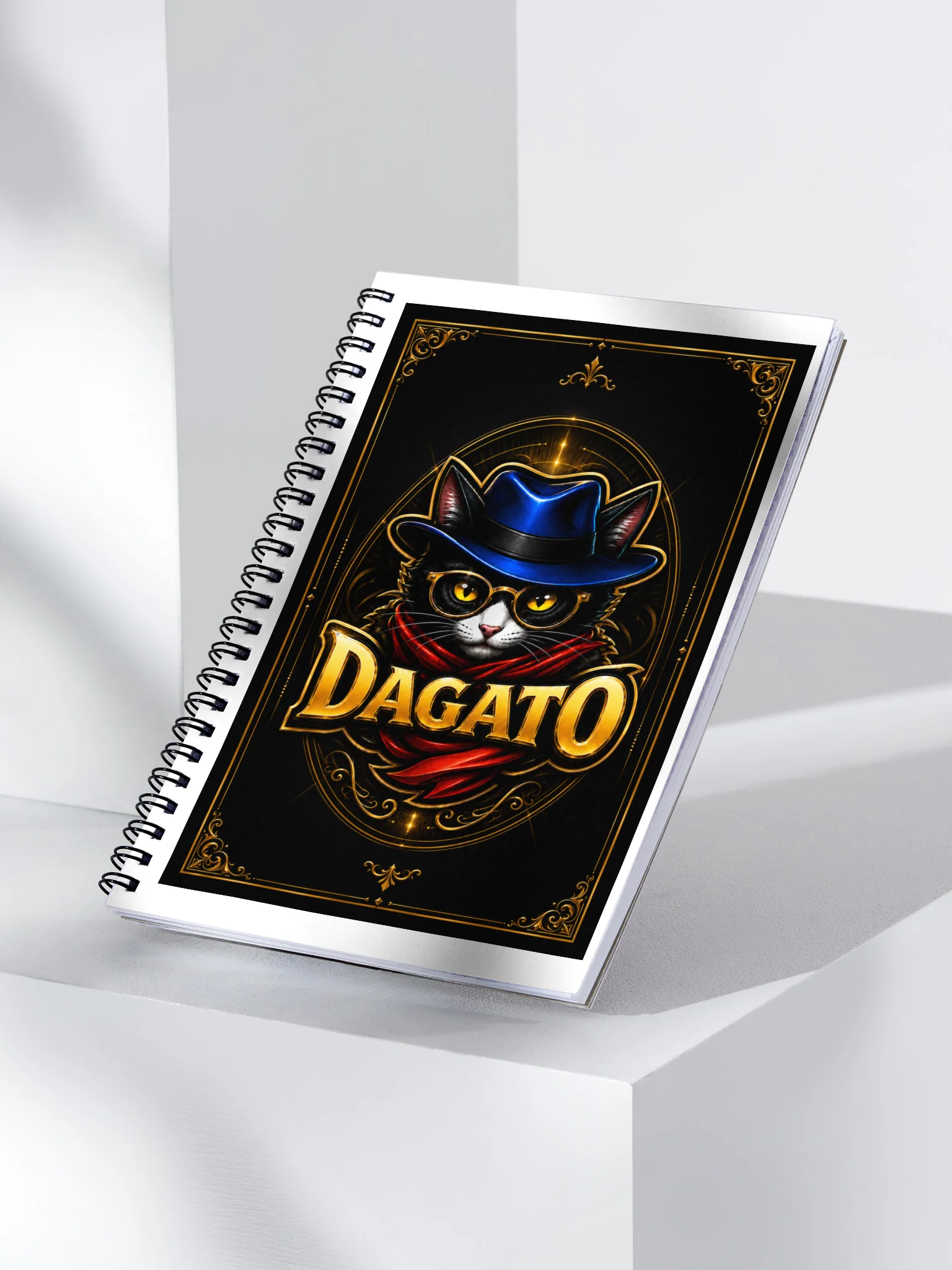 The daGATO Signature Spiral Notebook product image (3)