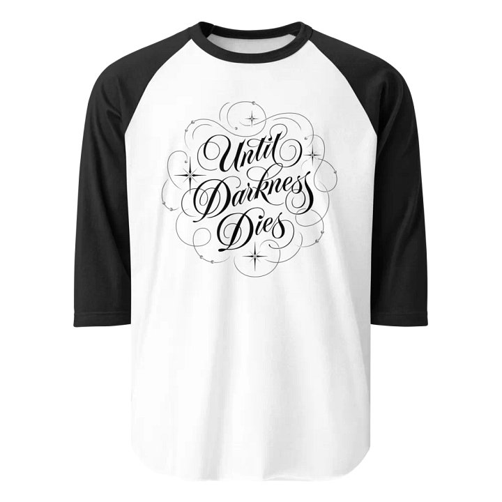 Until Darkness Dies (swirls design) Fine Jersey Raglan Tee product image (31)