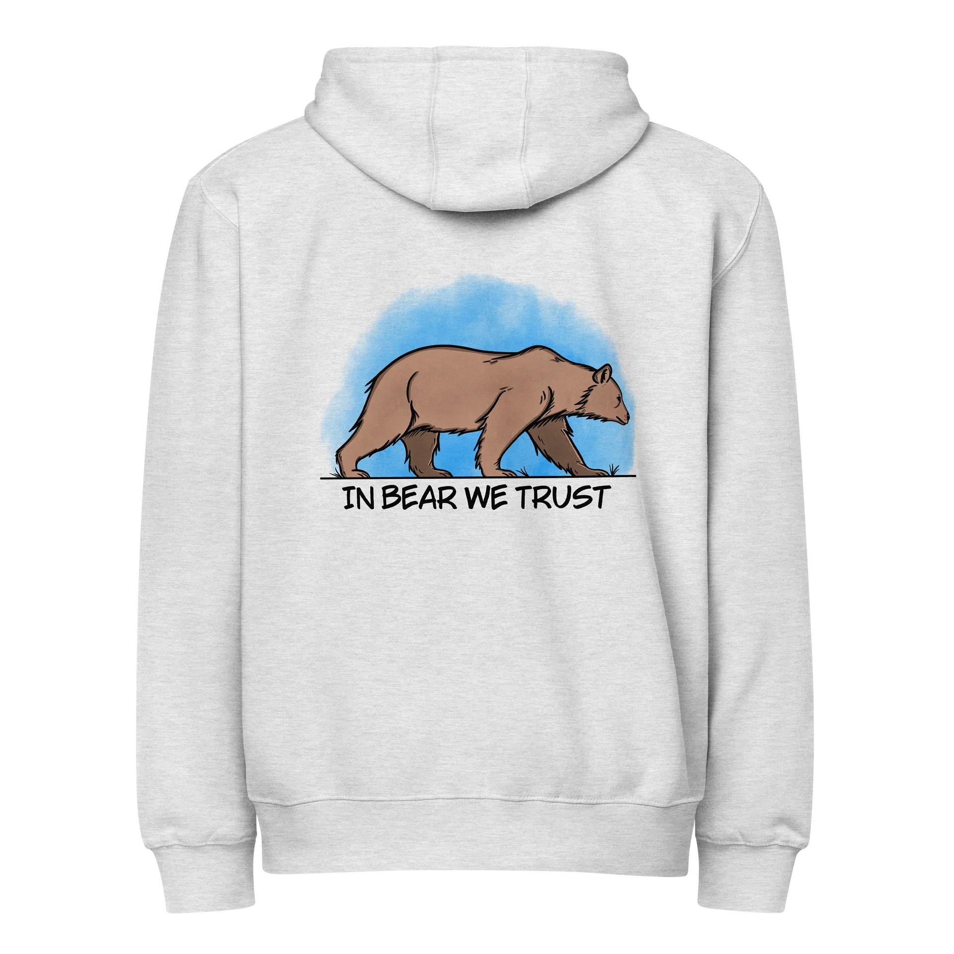 In Bear We Trust Zip-Up Hoodie product image (2)