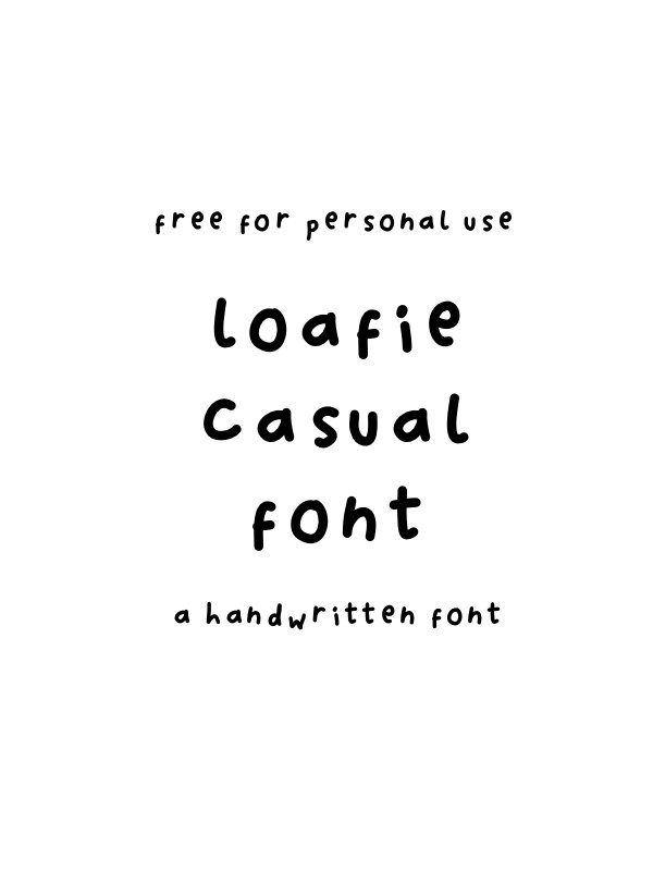Loafie Casual Font product image (1)