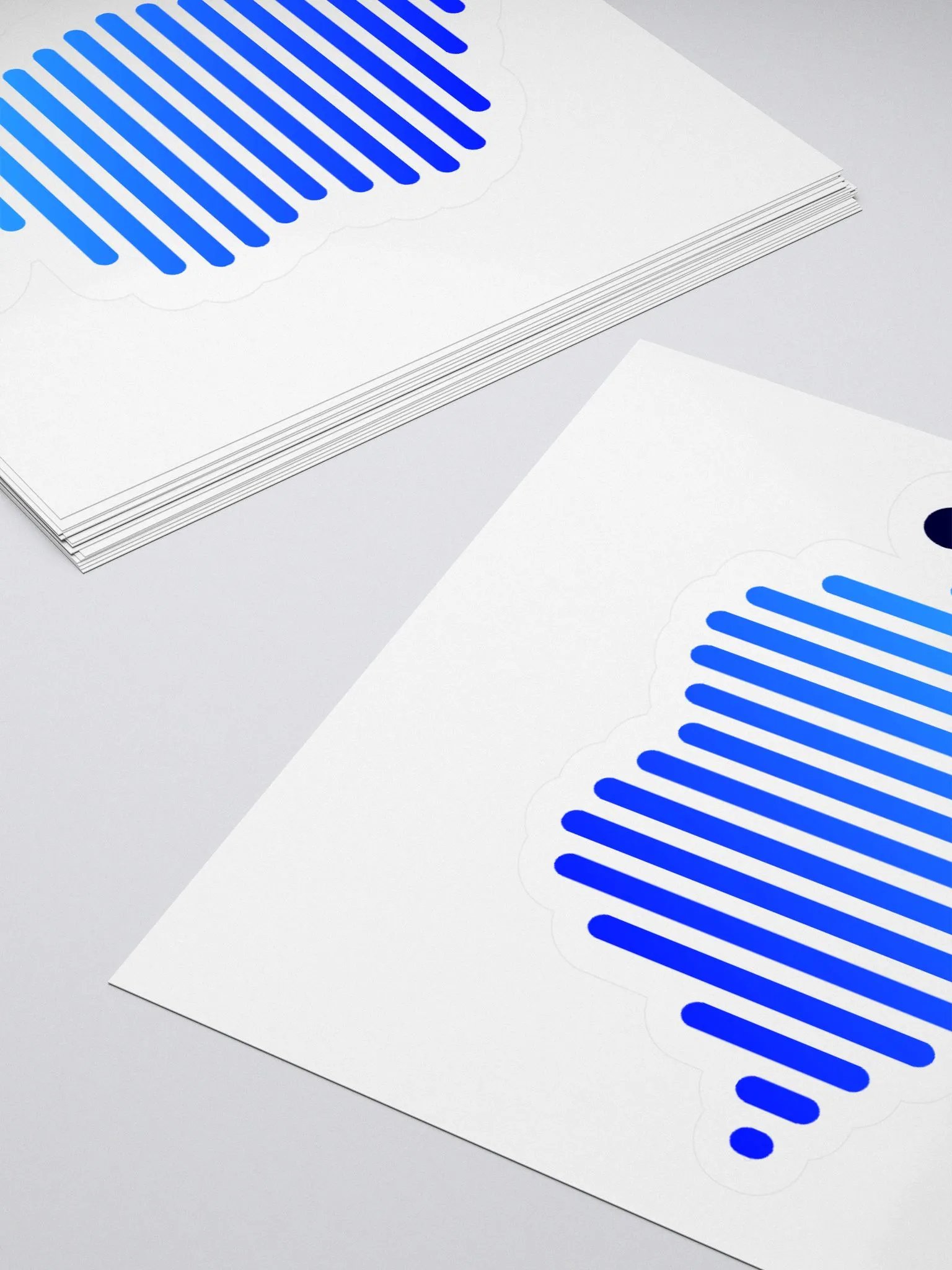 Under Covers Audio Blue Lips Sticker product image (11)