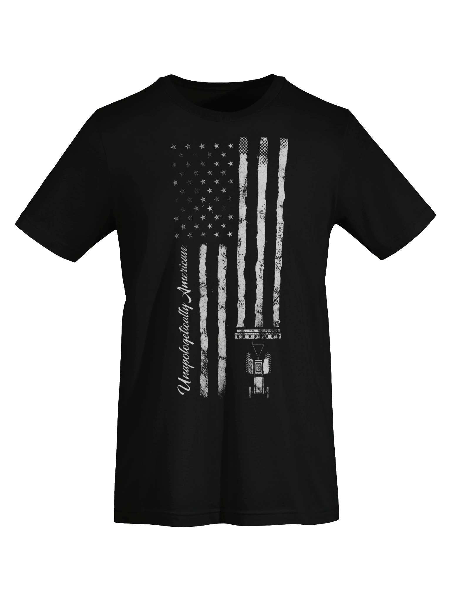 Unapologetically American Farmer themed iconic Unisex t-shirt product image (7)