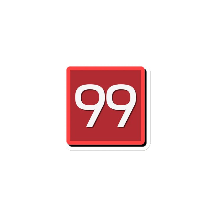 STFC 99 Red Pip Magnet product image (1)