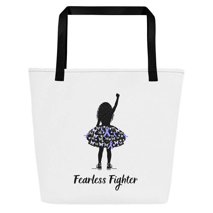 Stomach Cancer - Fearless Fighter Tote Bag product image (1)