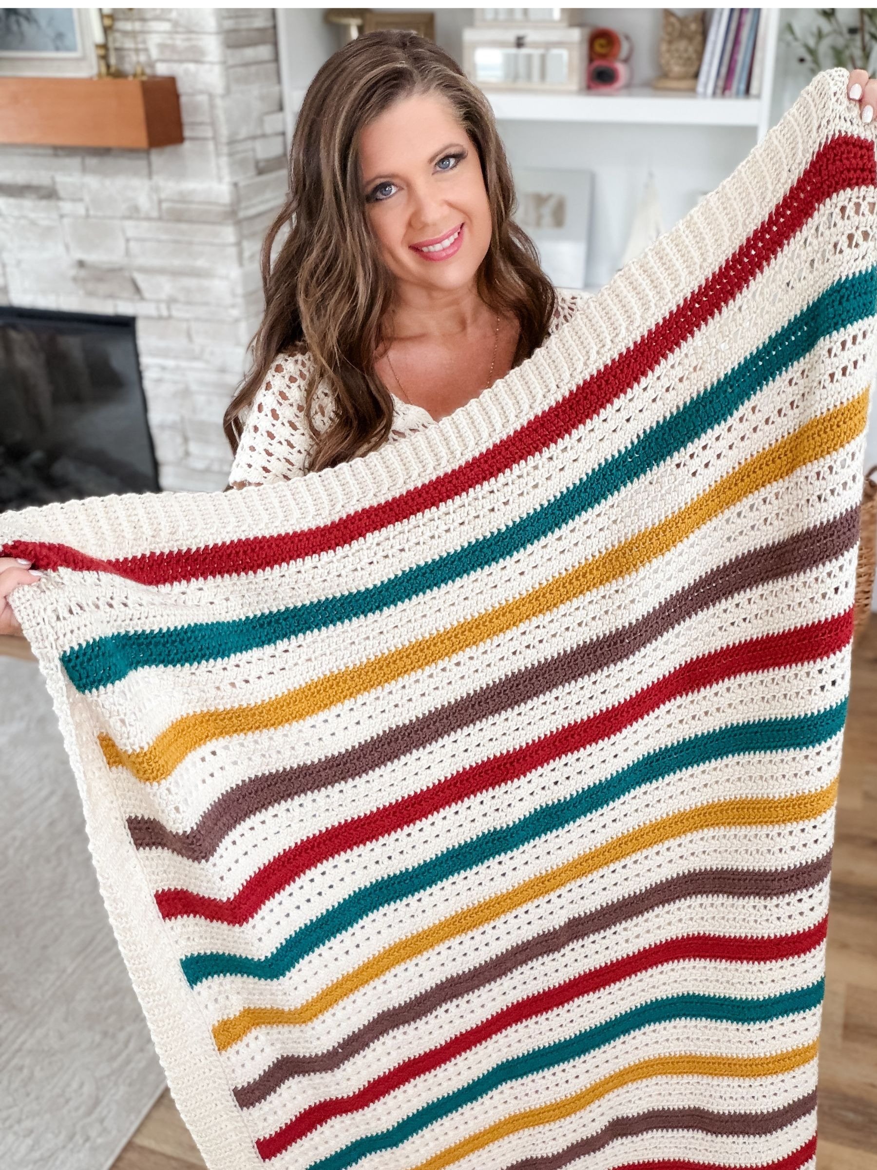 MJ's Signature Throw Blanket Crochet Pattern product image (3)