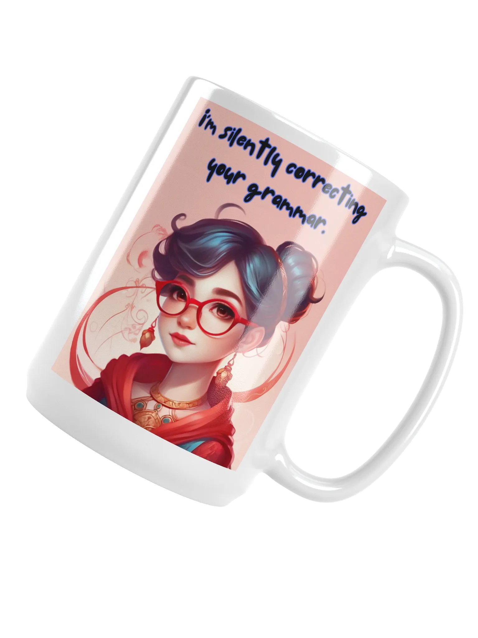 Silent Grammar Corrector Mug product image (4)