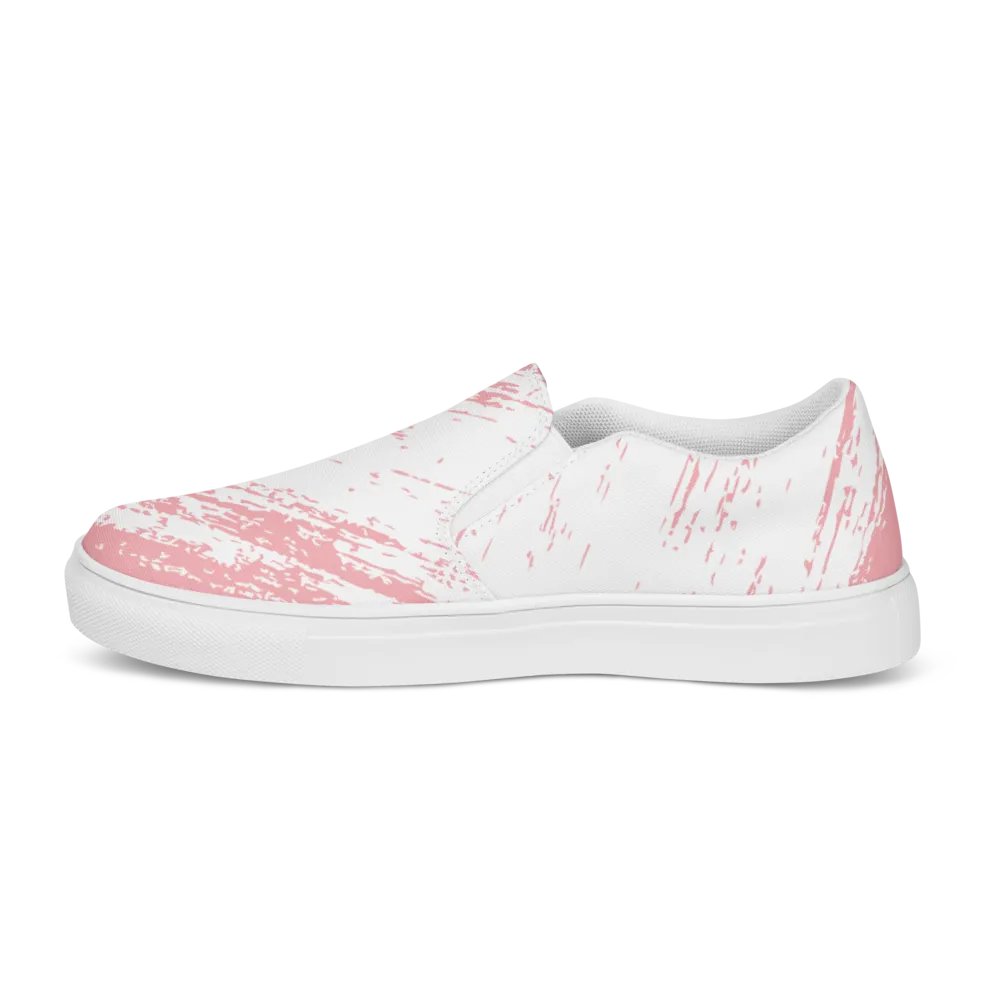 Women'sBrushstroke Pink Slip-Ons product image (10)