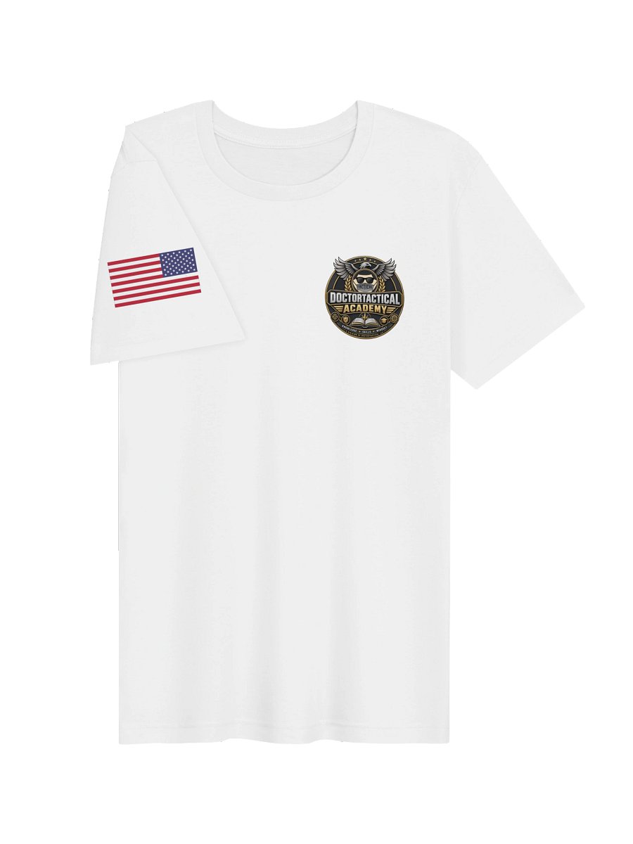 DoctorTactical Academy White T product image (3)