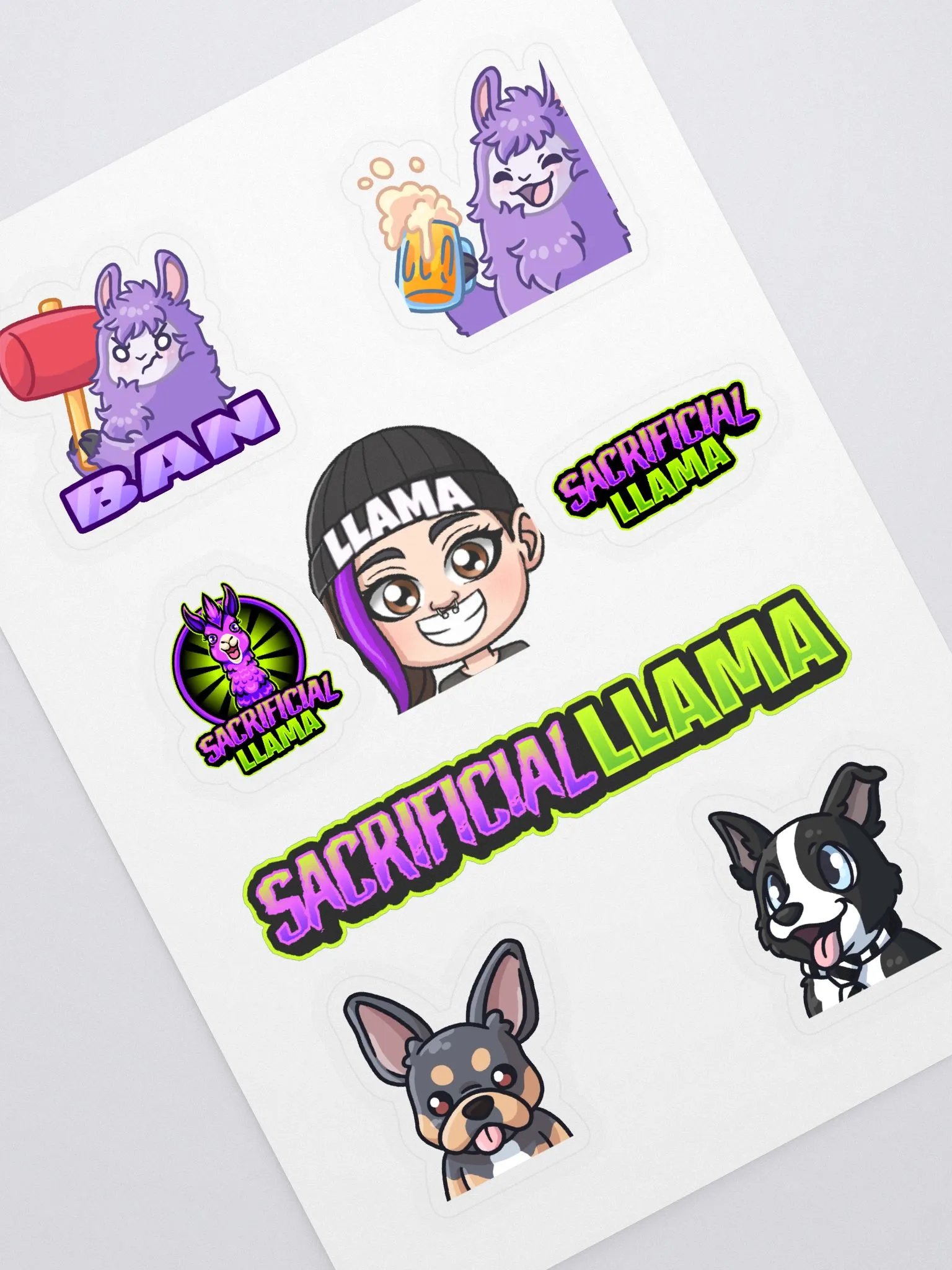 Llama Sticky Stickerz product image (1)