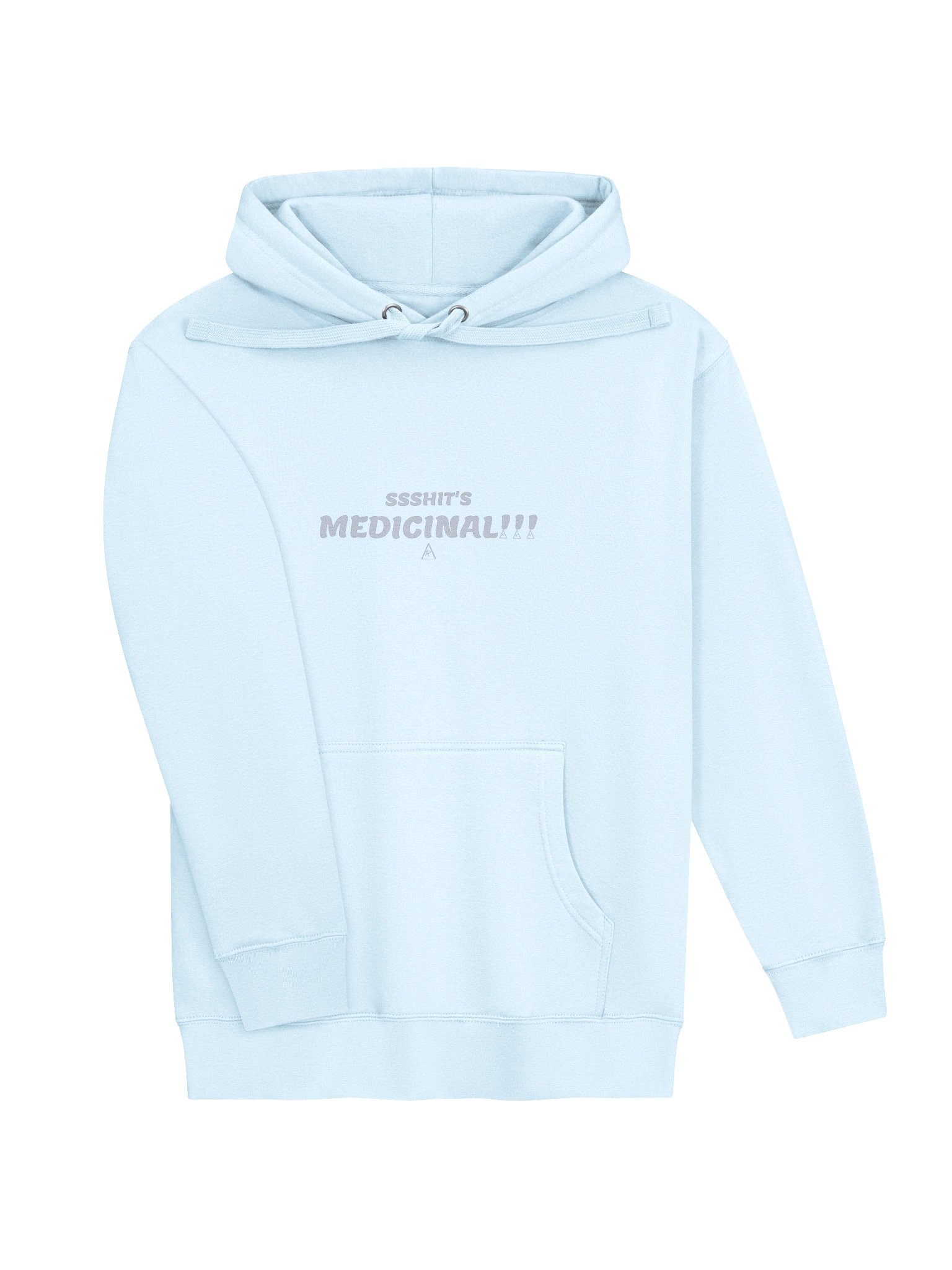SSSHIT'S MEDICINAL!!! — Hoodie (Blue) product image (3)