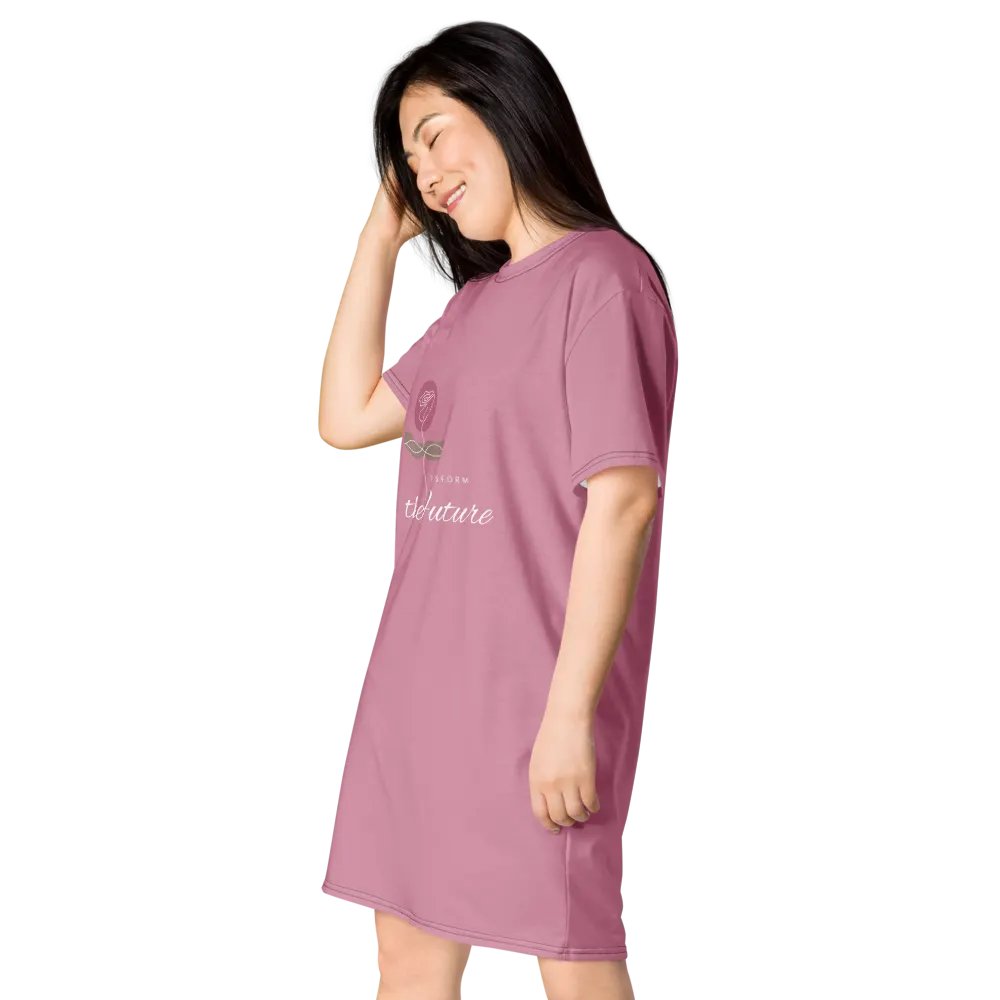 Women's T-Shirt Dress TDFB0132 product image (3)