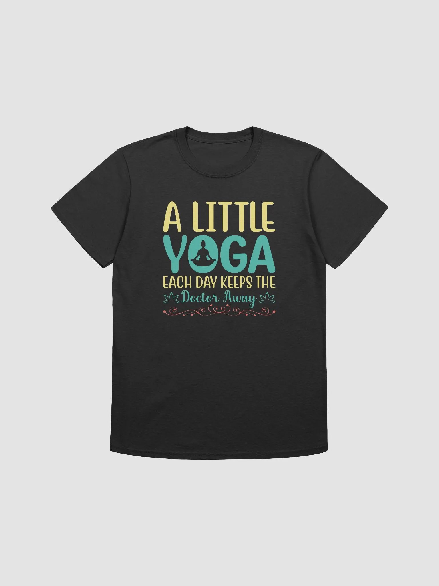 A Little Yoga Each Day T-shirt product image (1)