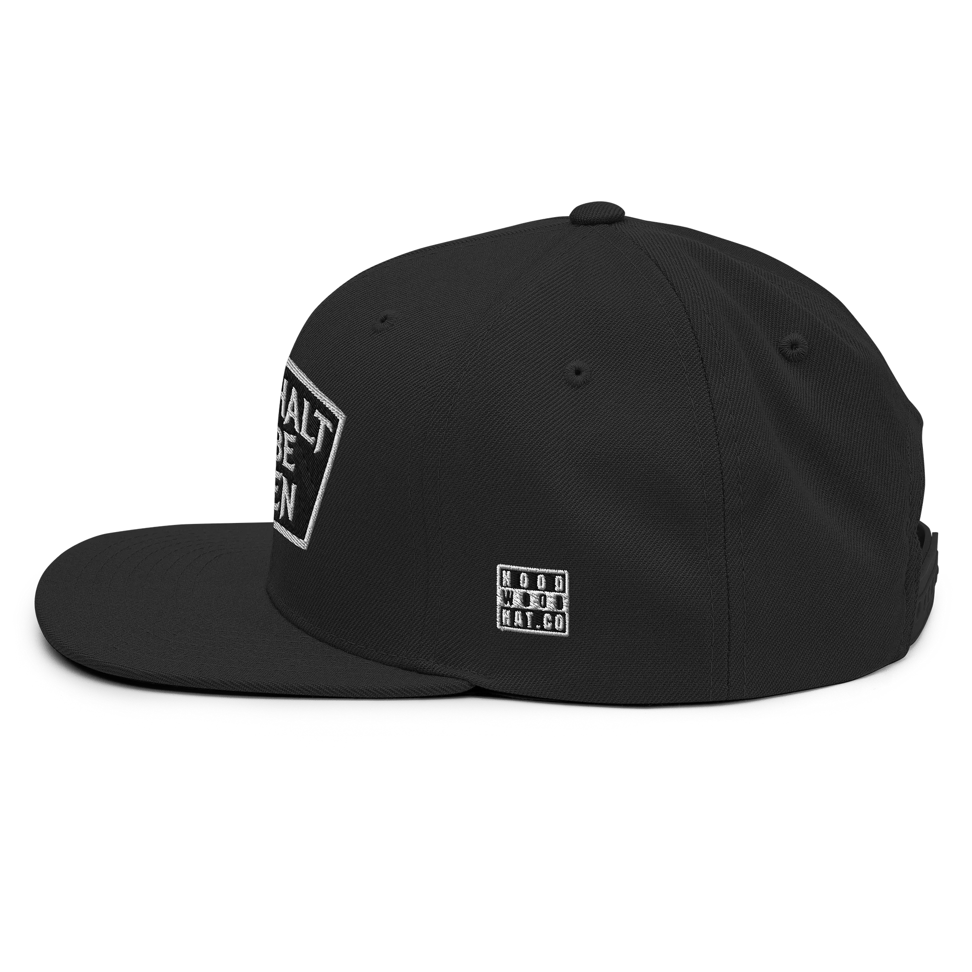 THOU SHALT NOT BE BROKEN , 6 panel Flat SnapBack product image (2)