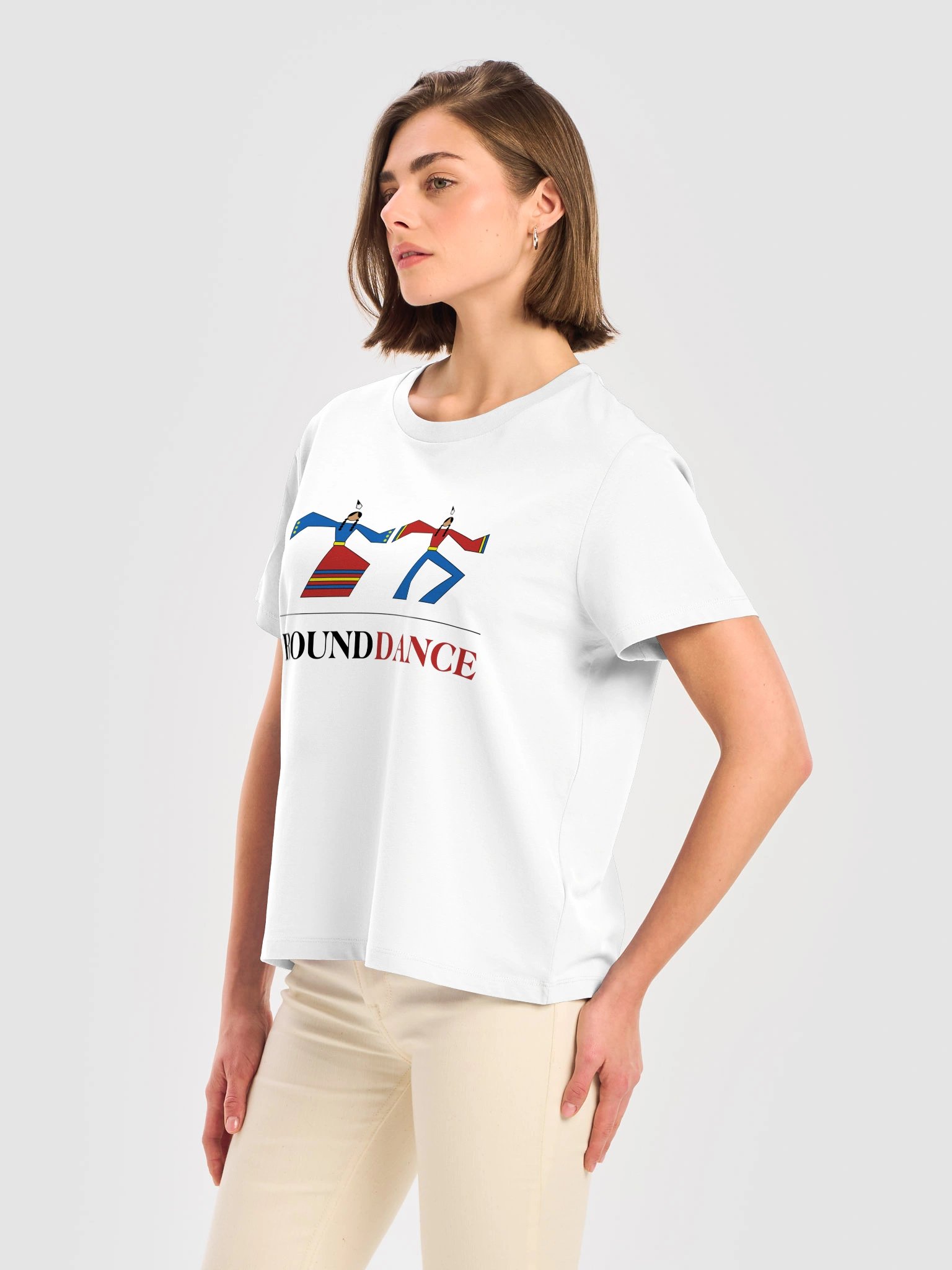 Round Dance Womens Graphic Tee product image (8)