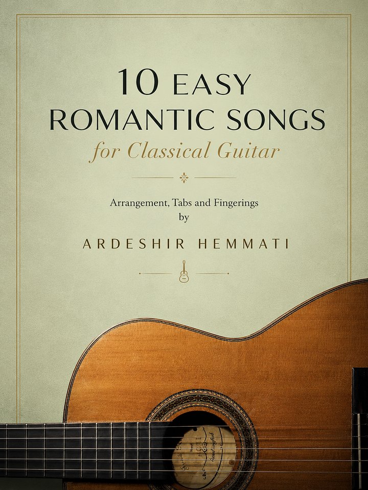 10 Easy Romantic Songs For Guitar product image (1)