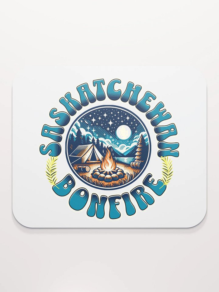 Saskatchewan Bonfire Mouse Pad product image (1)