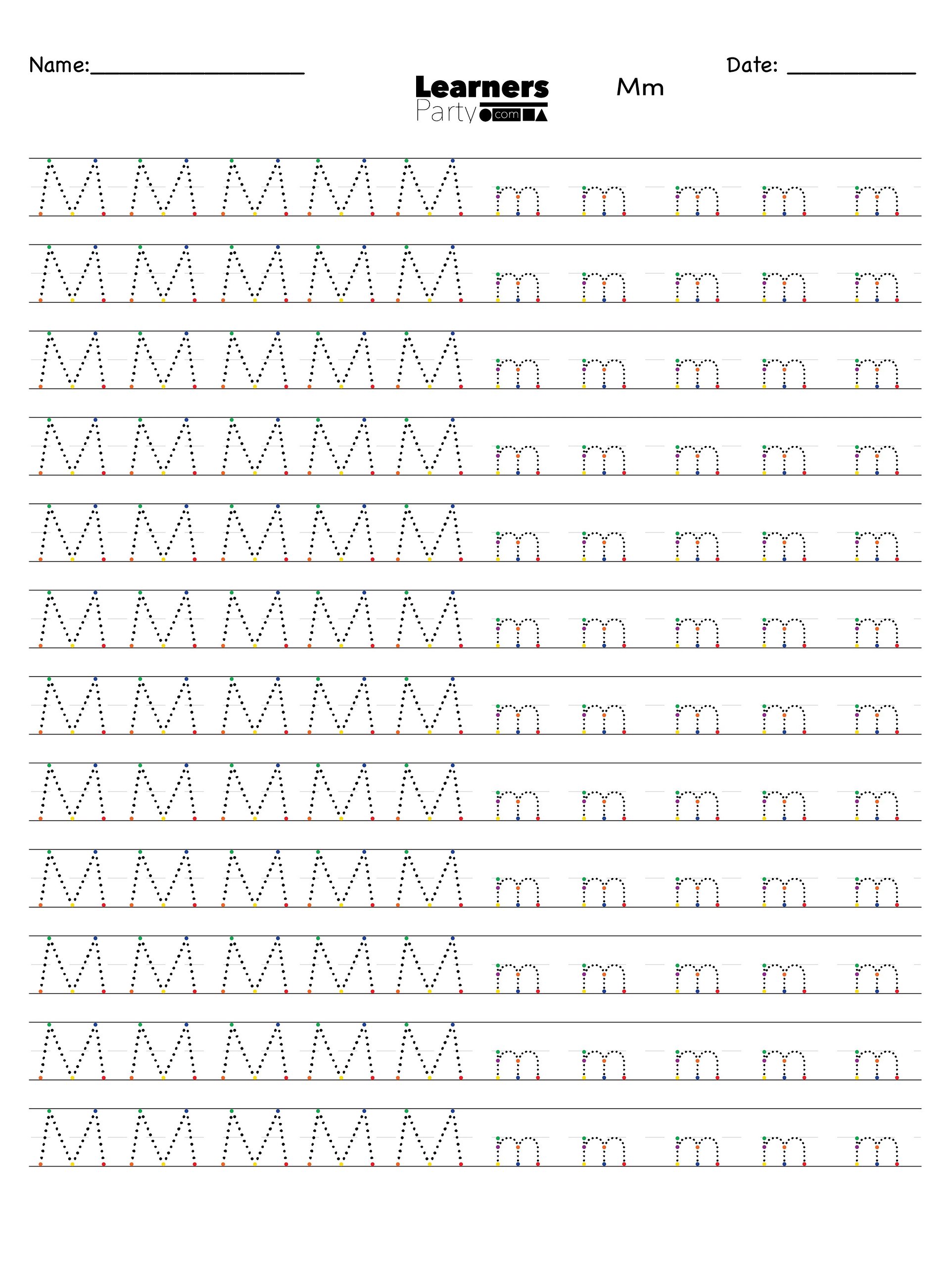 M/m - New Digital Product Progressive Letter Builder product image (3)